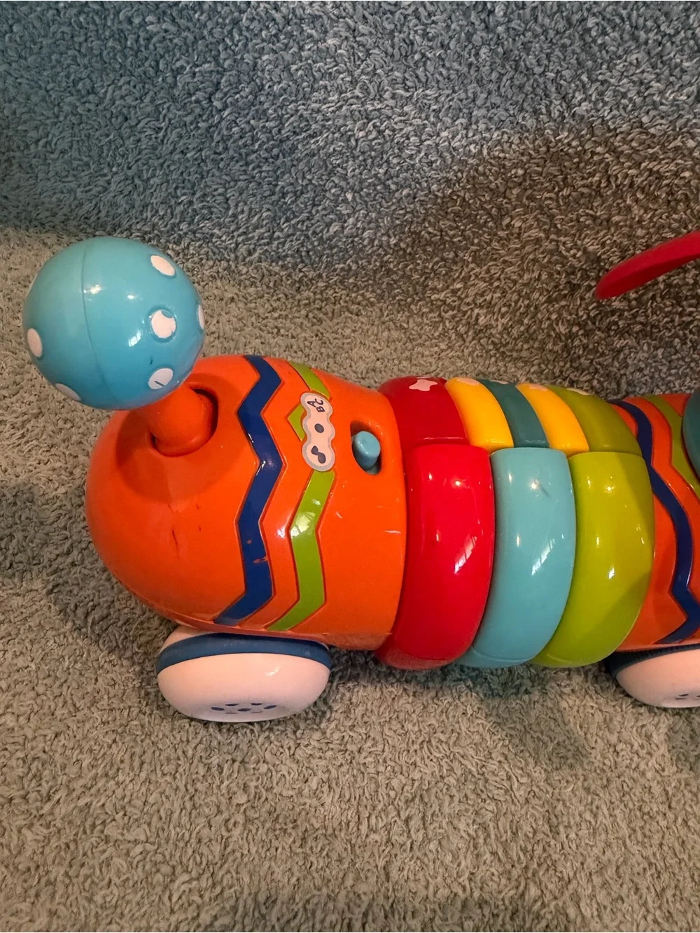 Lot of 2 Interactive Toy Dogs: VTech Pull Along & Winfun Rainbow Pup Educational